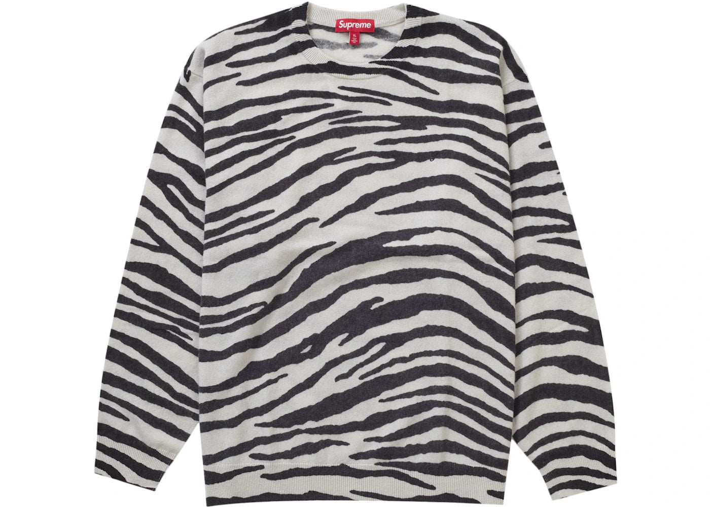 Supreme Cashmere Sweater Zebra