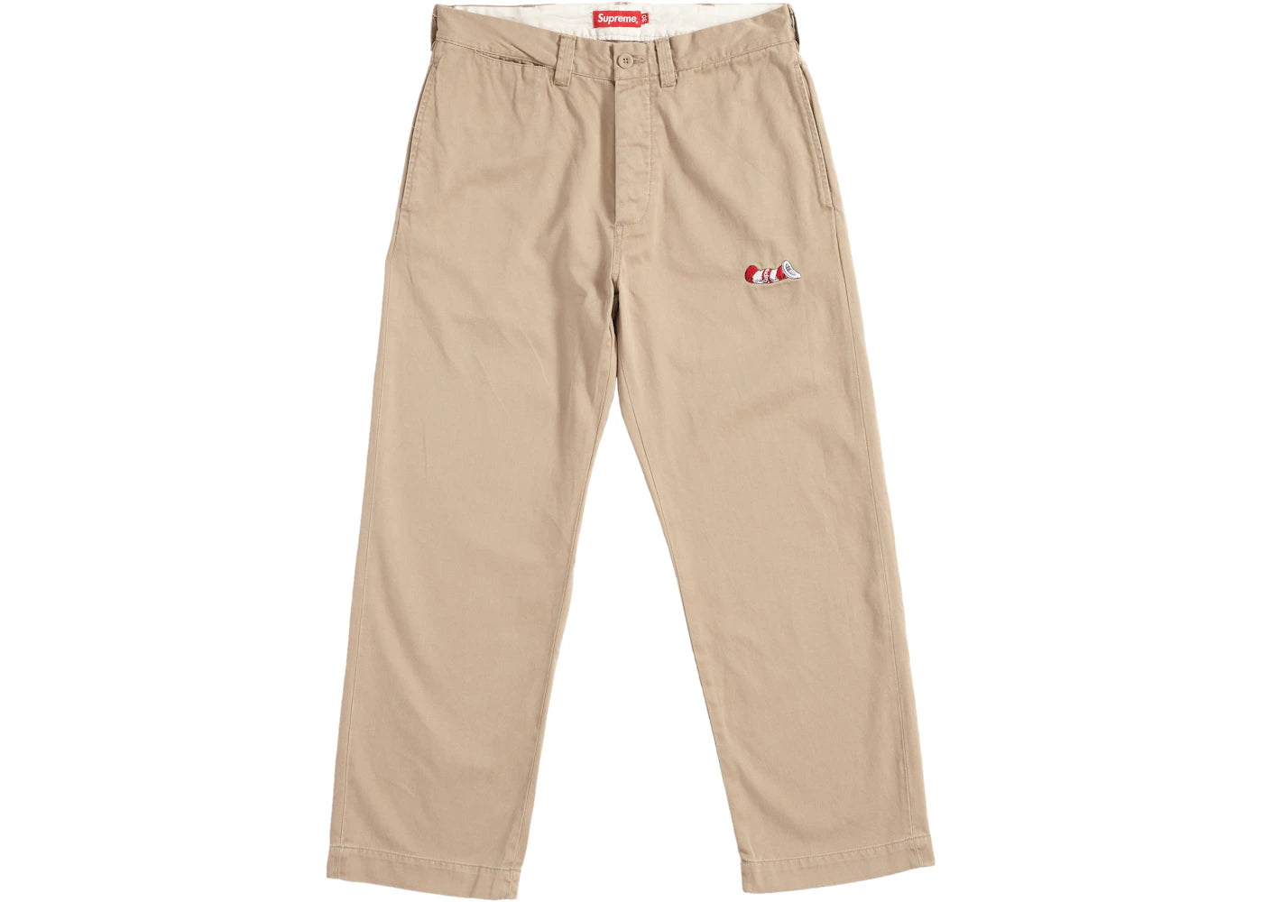 Supreme Cat in the Hat Chino Pant Khaki