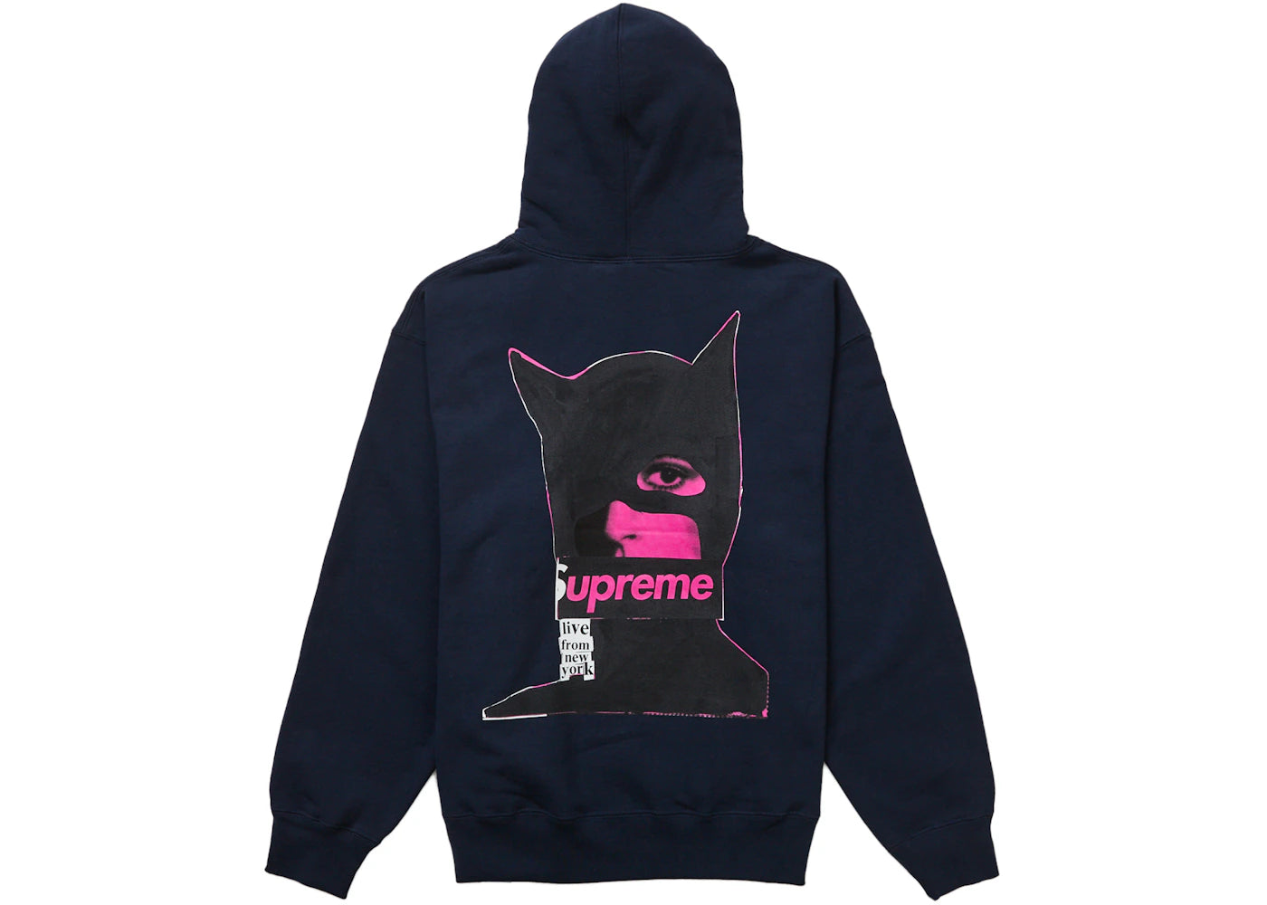 Supreme Catwoman Hooded Sweatshirt Navy