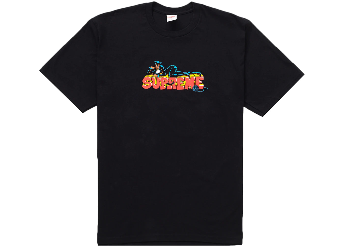 Supreme Catwoman Tee Black