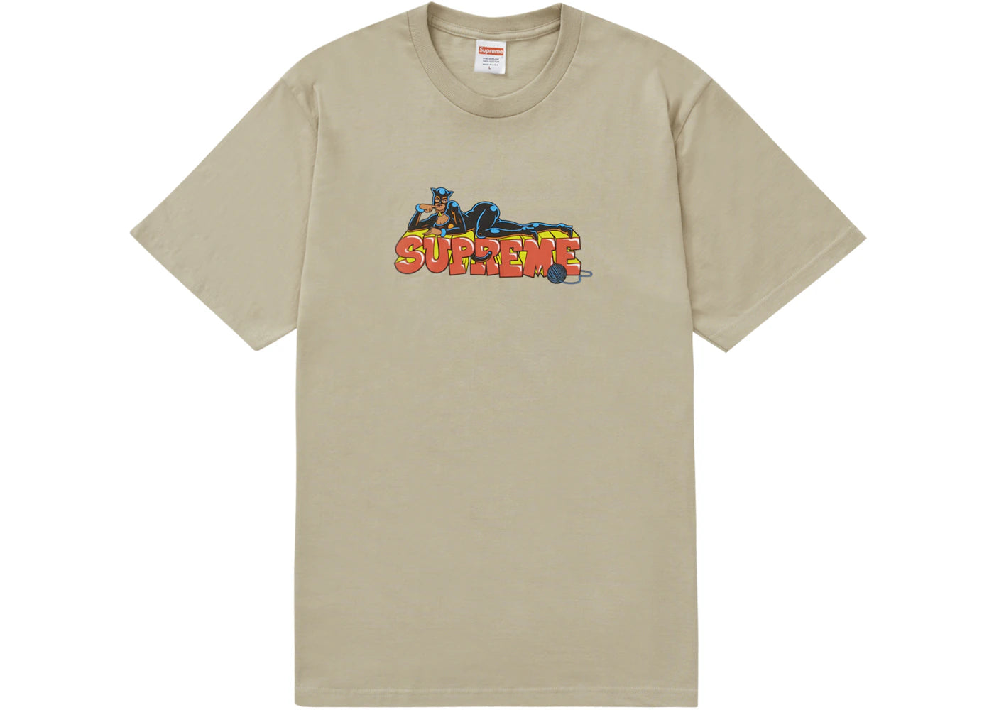 Supreme Catwoman Tee Stone