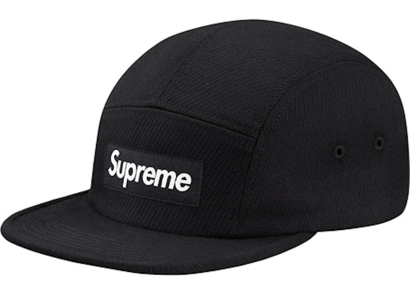 Supreme Cavalry Twill Camp Cap Black