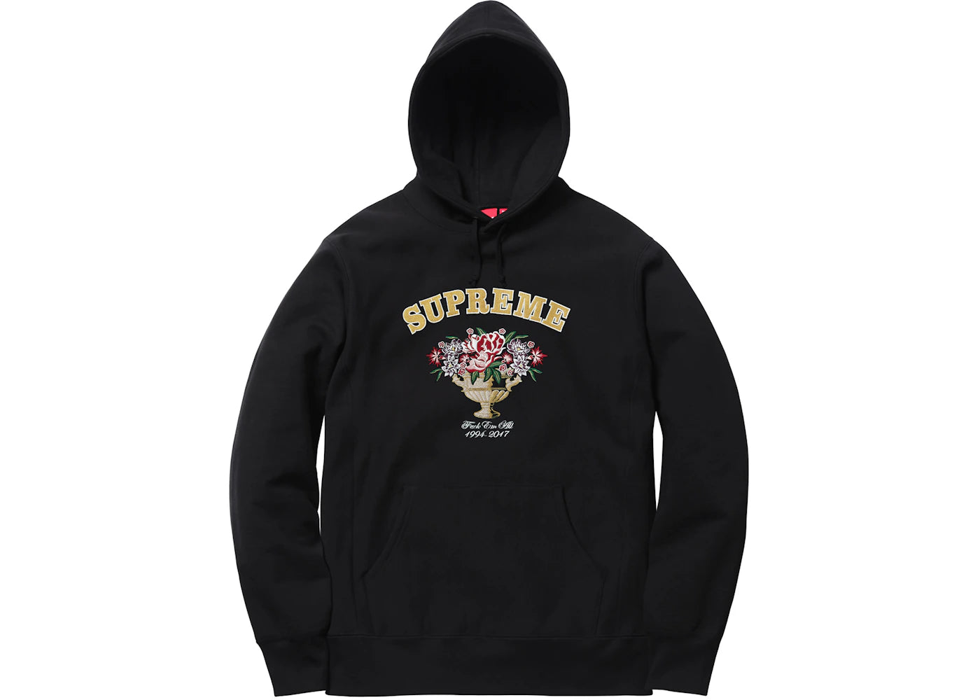 Supreme Centerpiece Hoodie Black