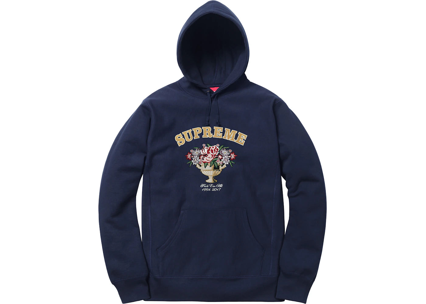 Supreme Centerpiece Hoodie Navy