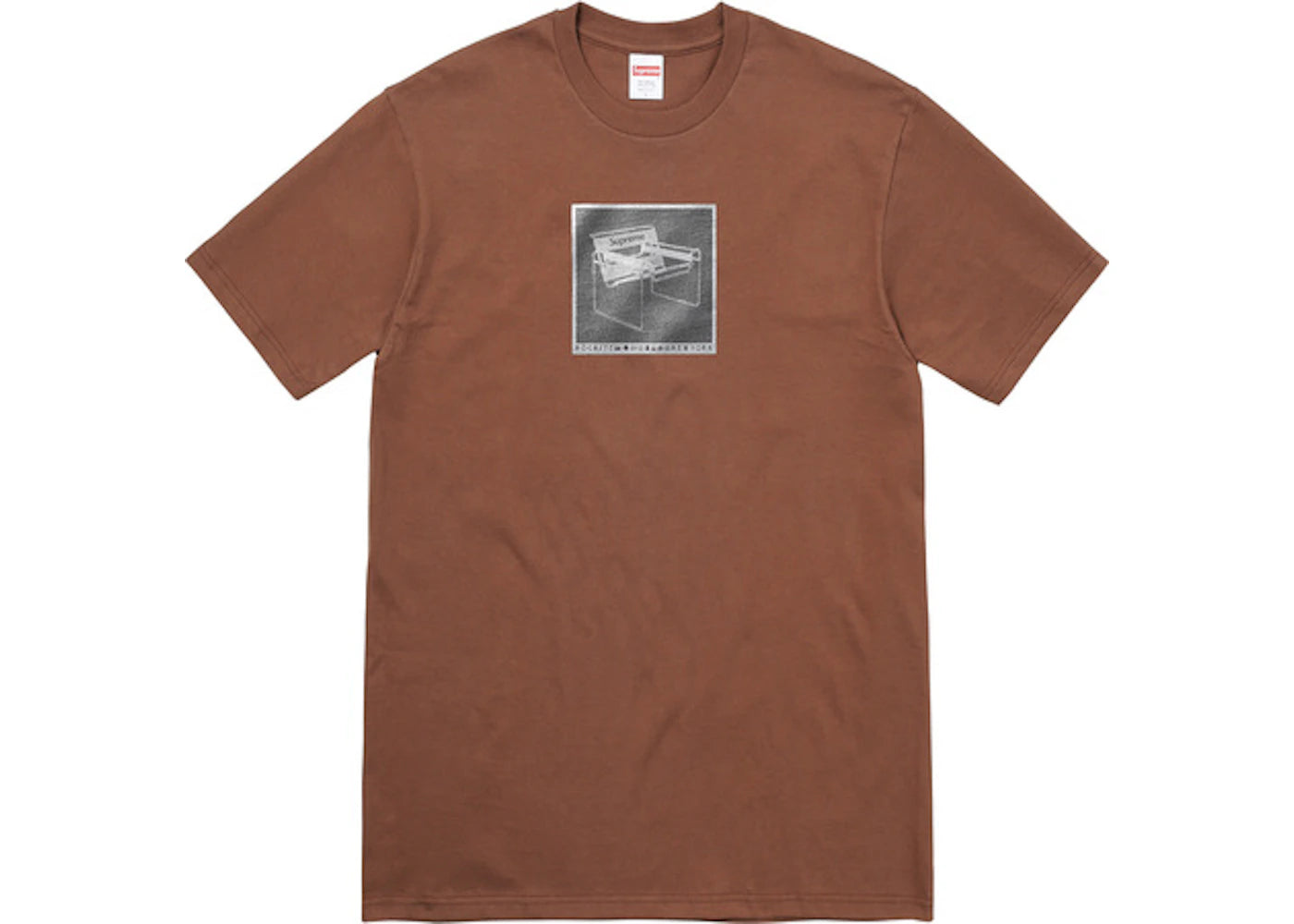 Supreme Chair Tee Brown