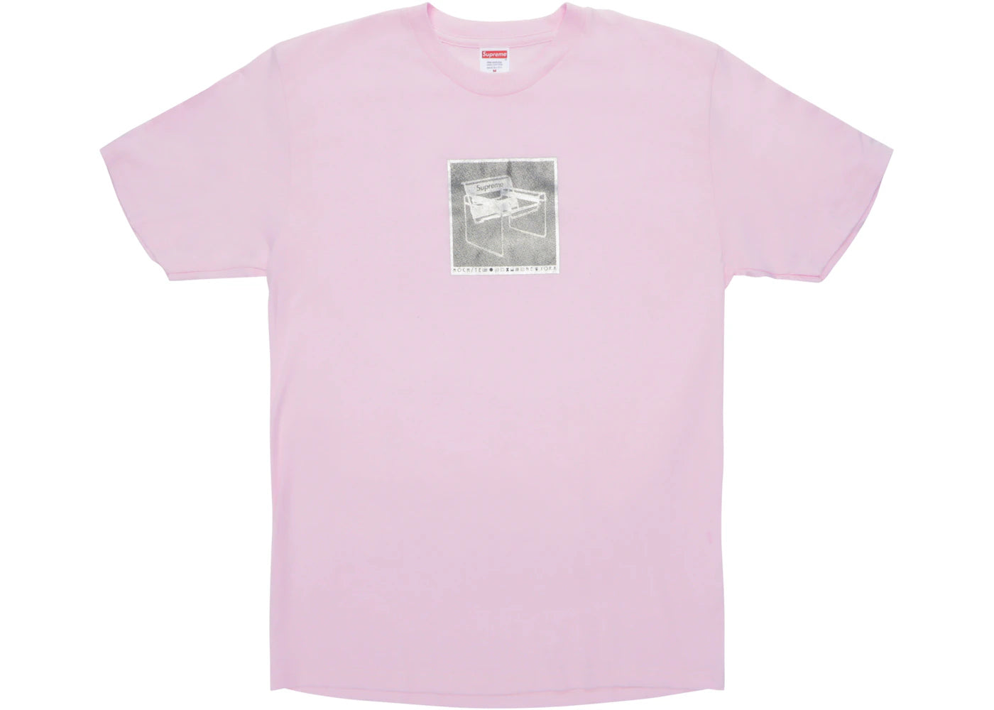 Supreme Chair Tee Light Pink