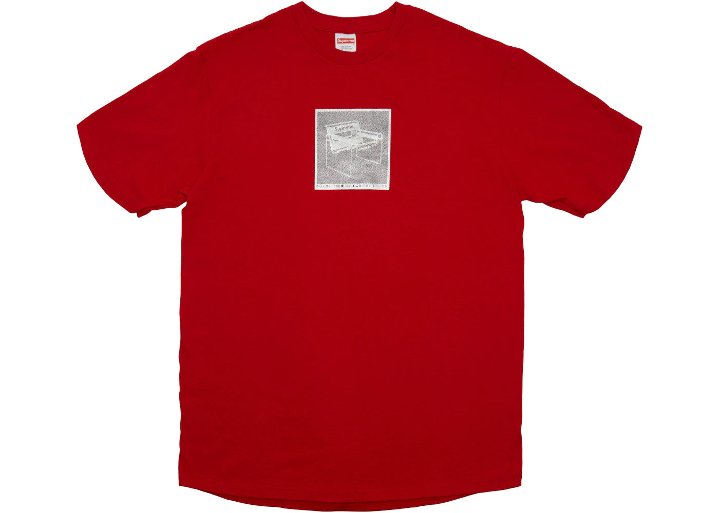 Supreme Chair Tee Red