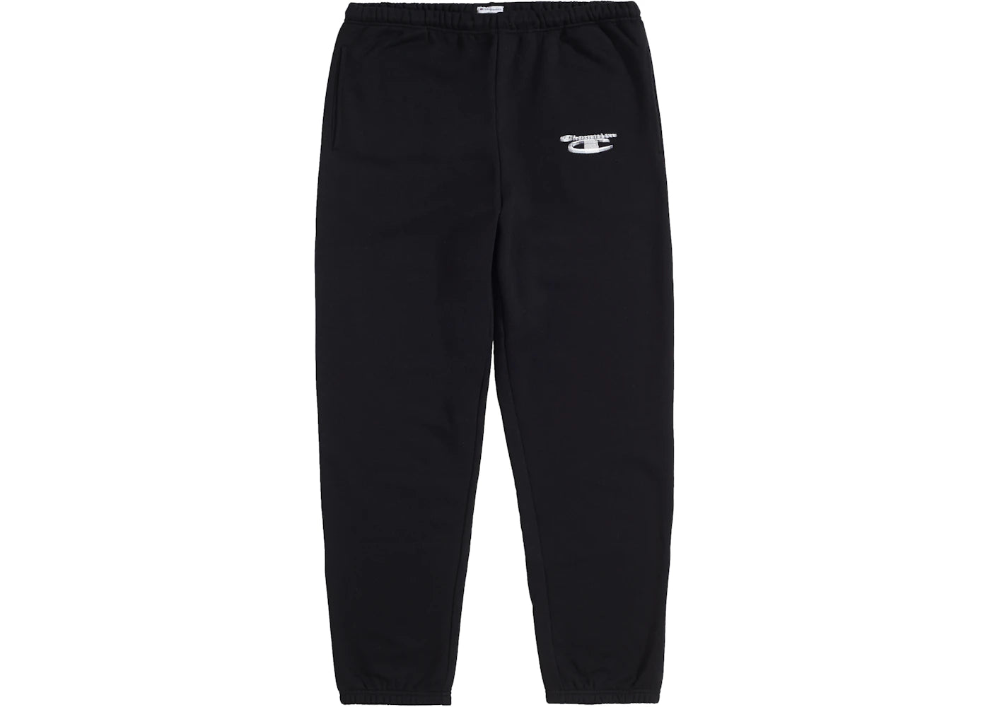 Supreme Champion 3D Metallic Sweatpant Black