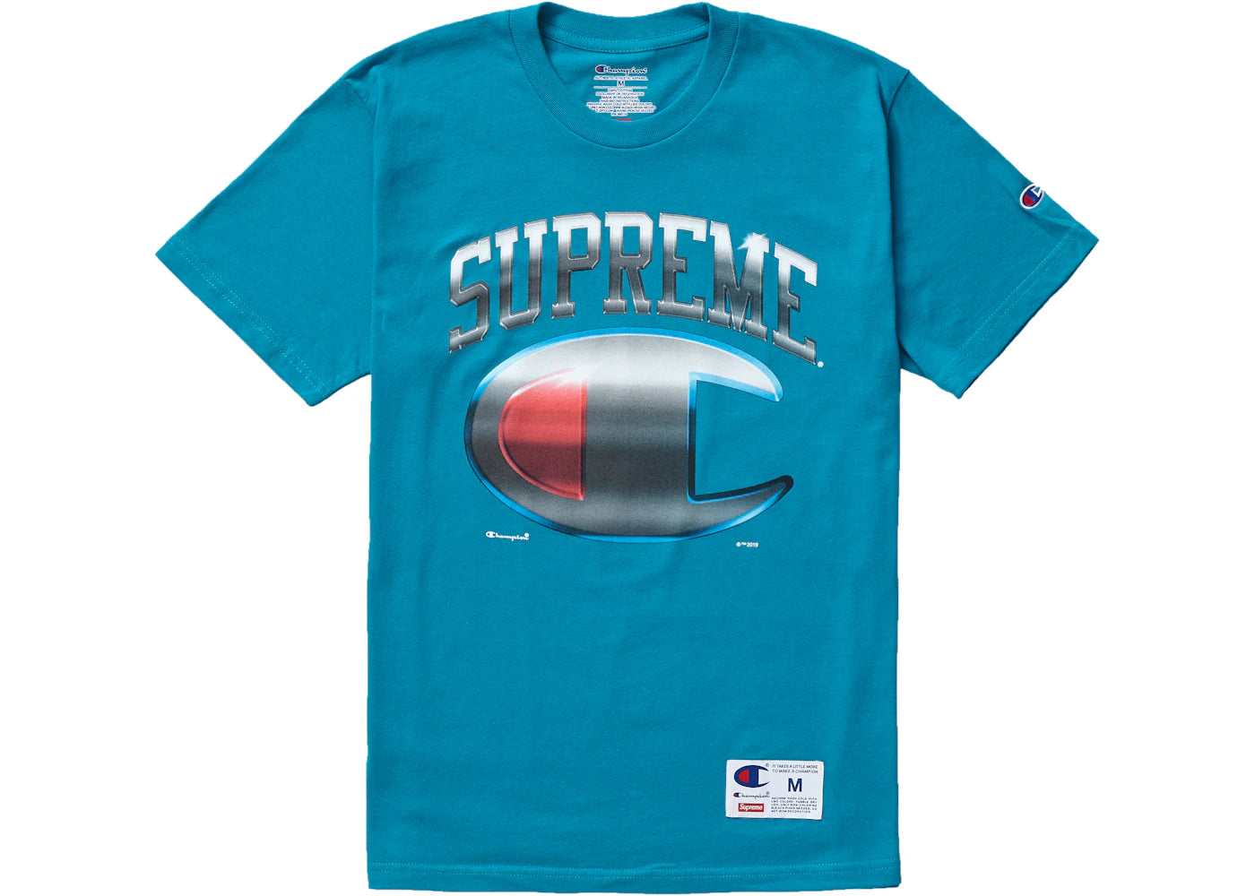 Supreme Champion Chrome S/S Top Dark Teal