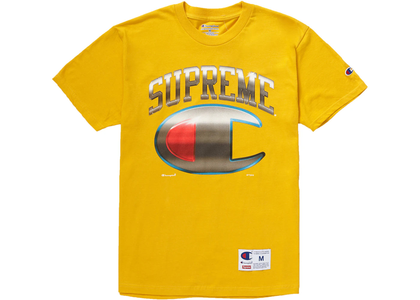 Supreme Champion Chrome S/S Top Gold