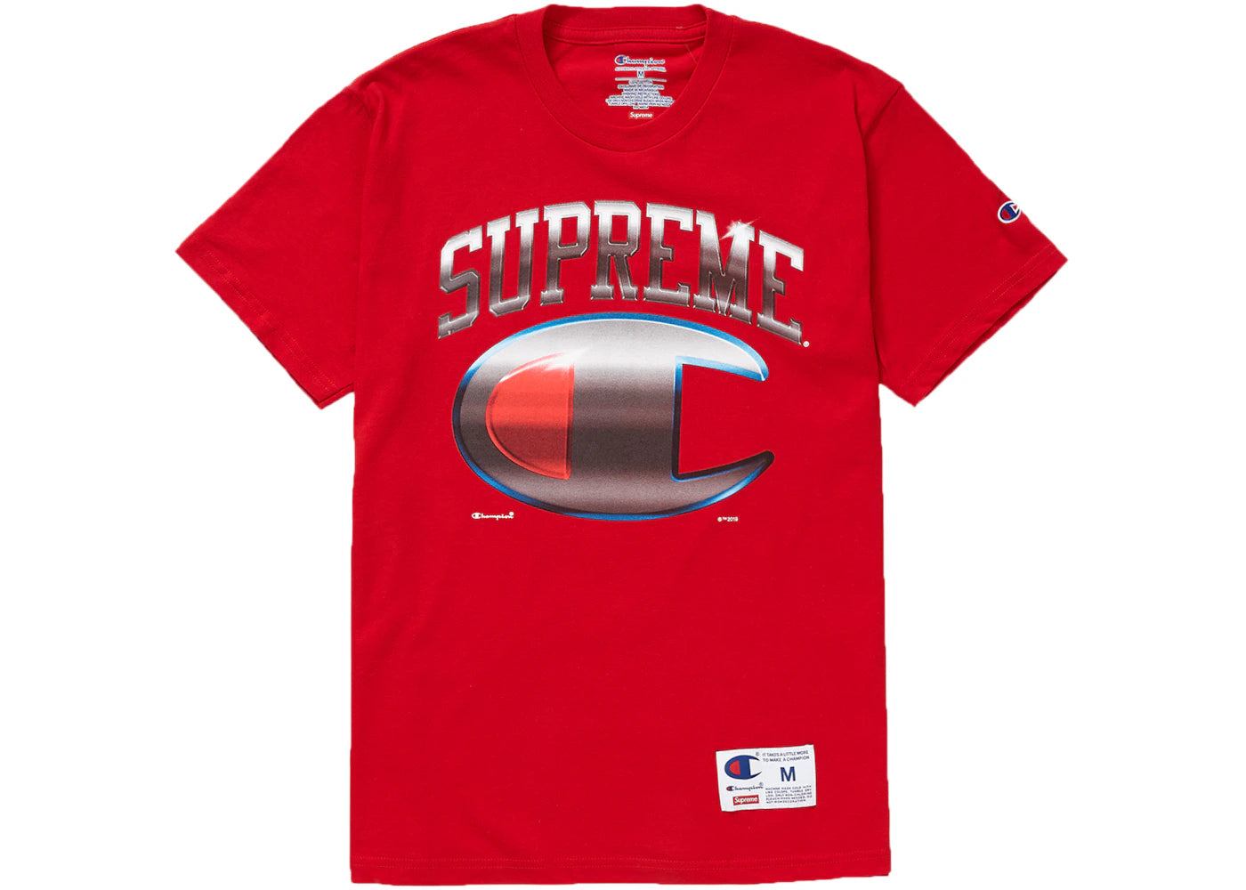 Supreme Champion Chrome S/S Top Red