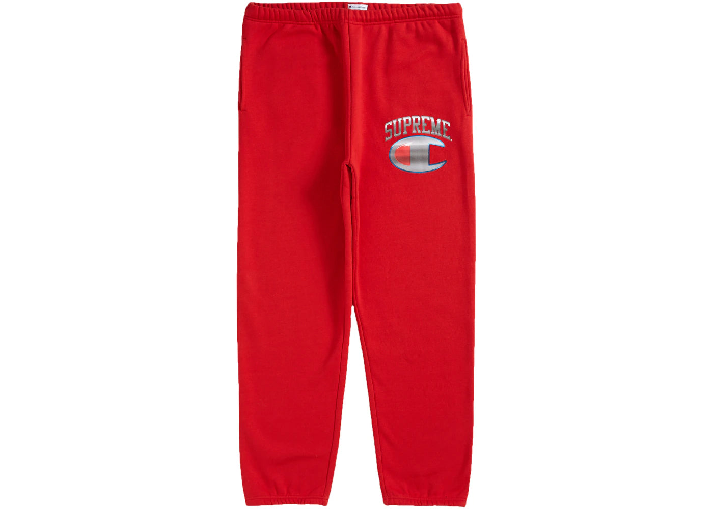 Supreme Champion Chrome Sweatpant Red