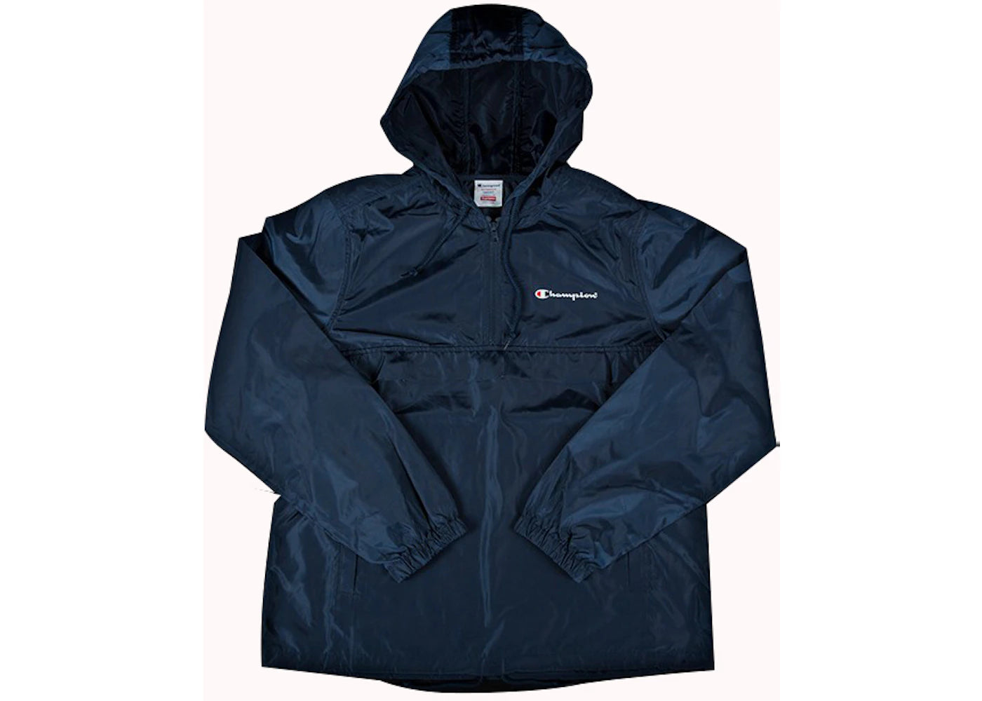 Supreme Champion Half Zip Windbreaker Navy