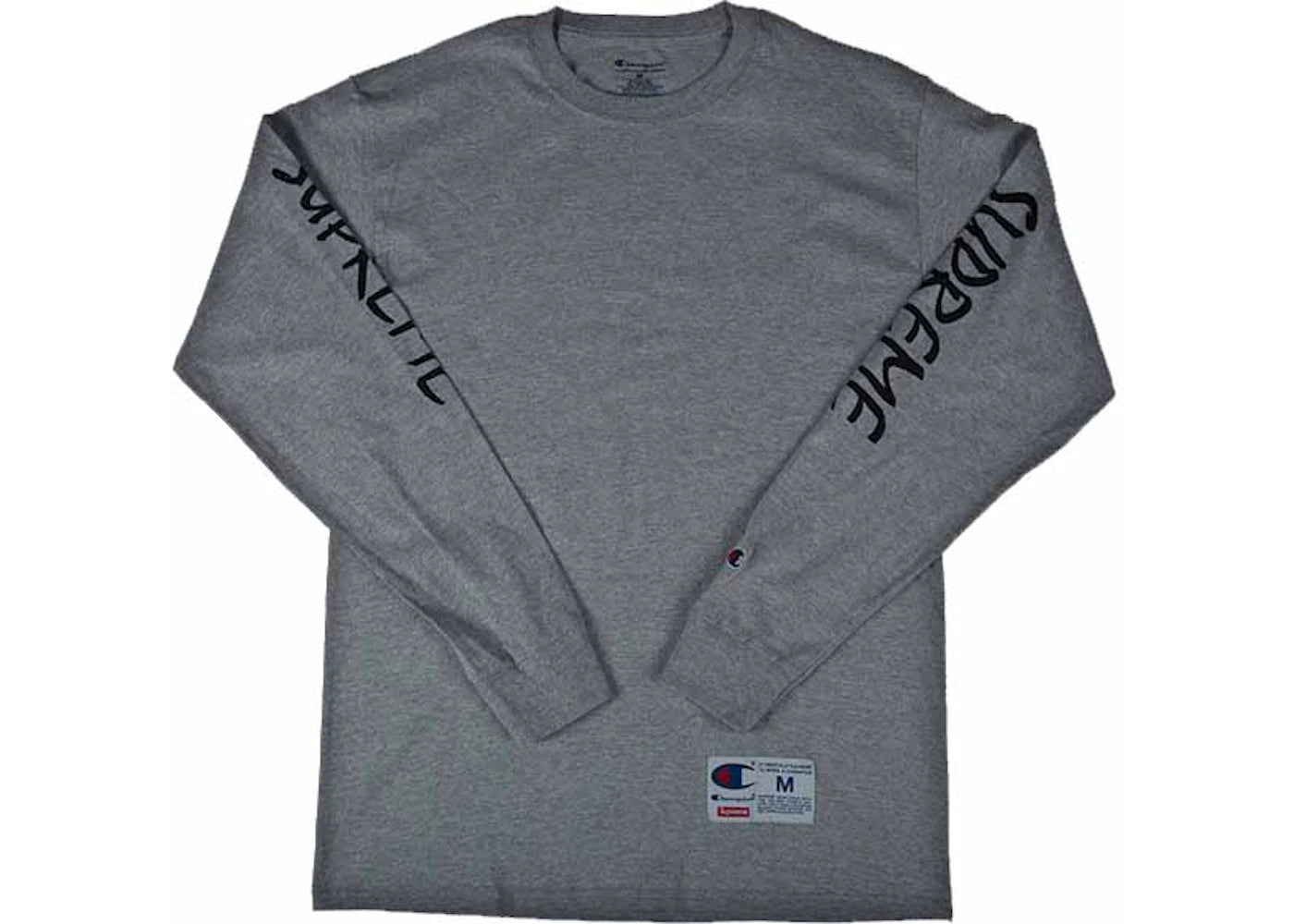 Supreme Champion LS Tee Grey