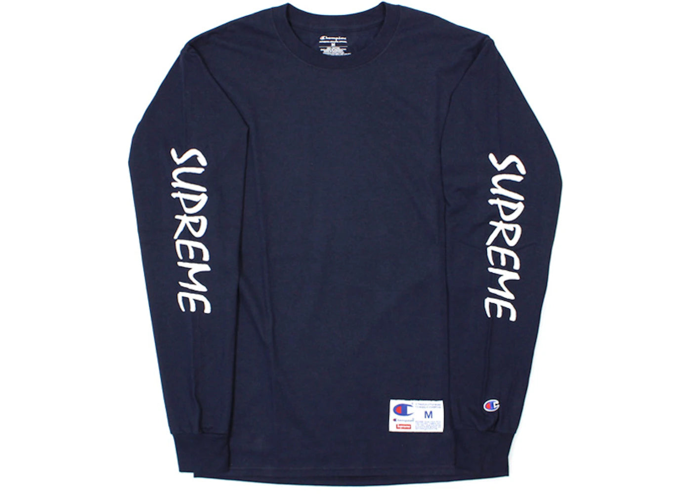 Supreme Champion LS Tee Navy