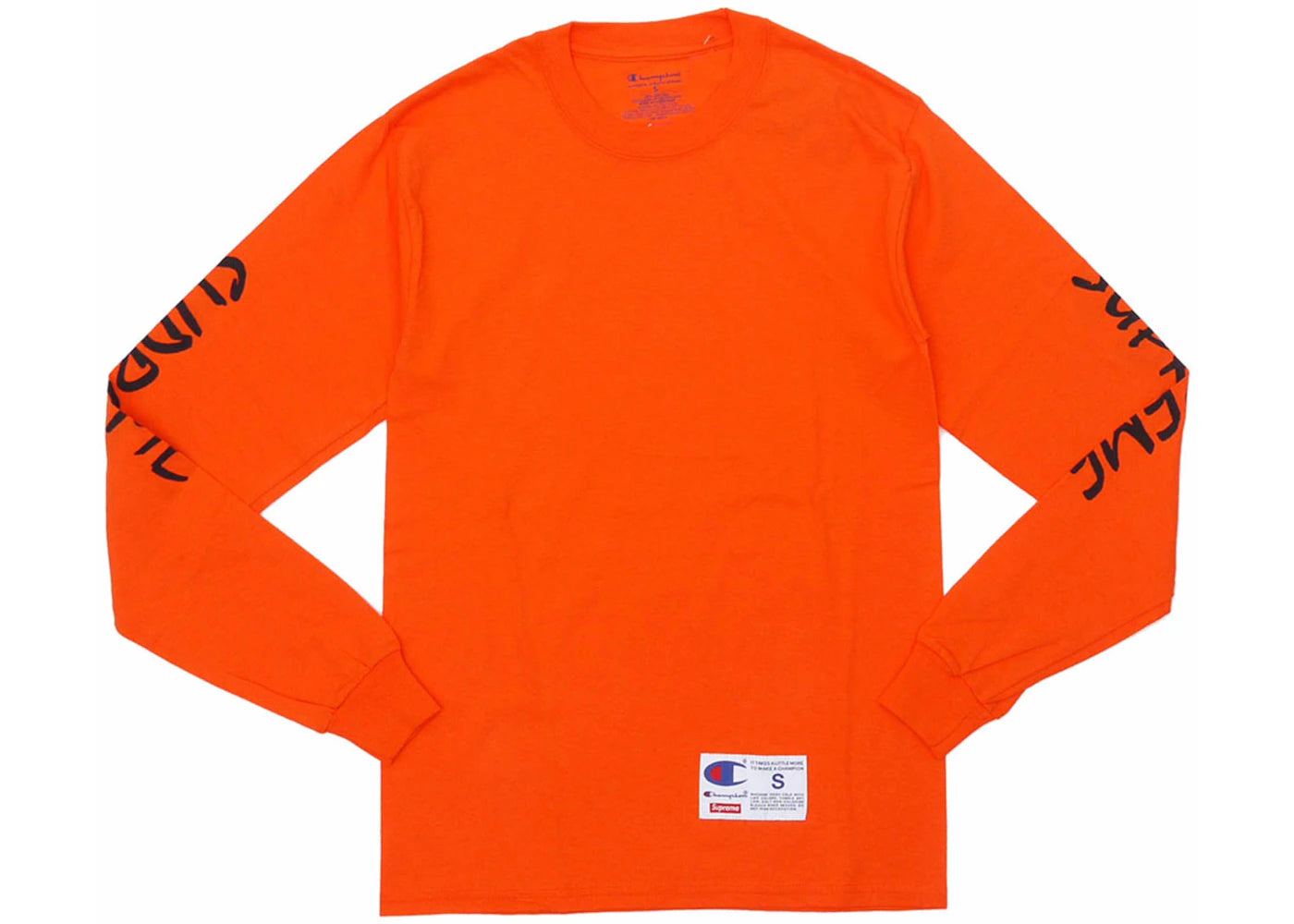 Supreme Champion LS Tee Orange