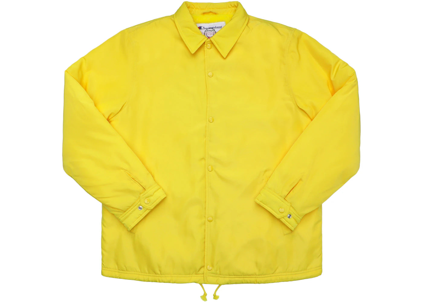 Supreme Champion Label Coaches Jacket Yellow