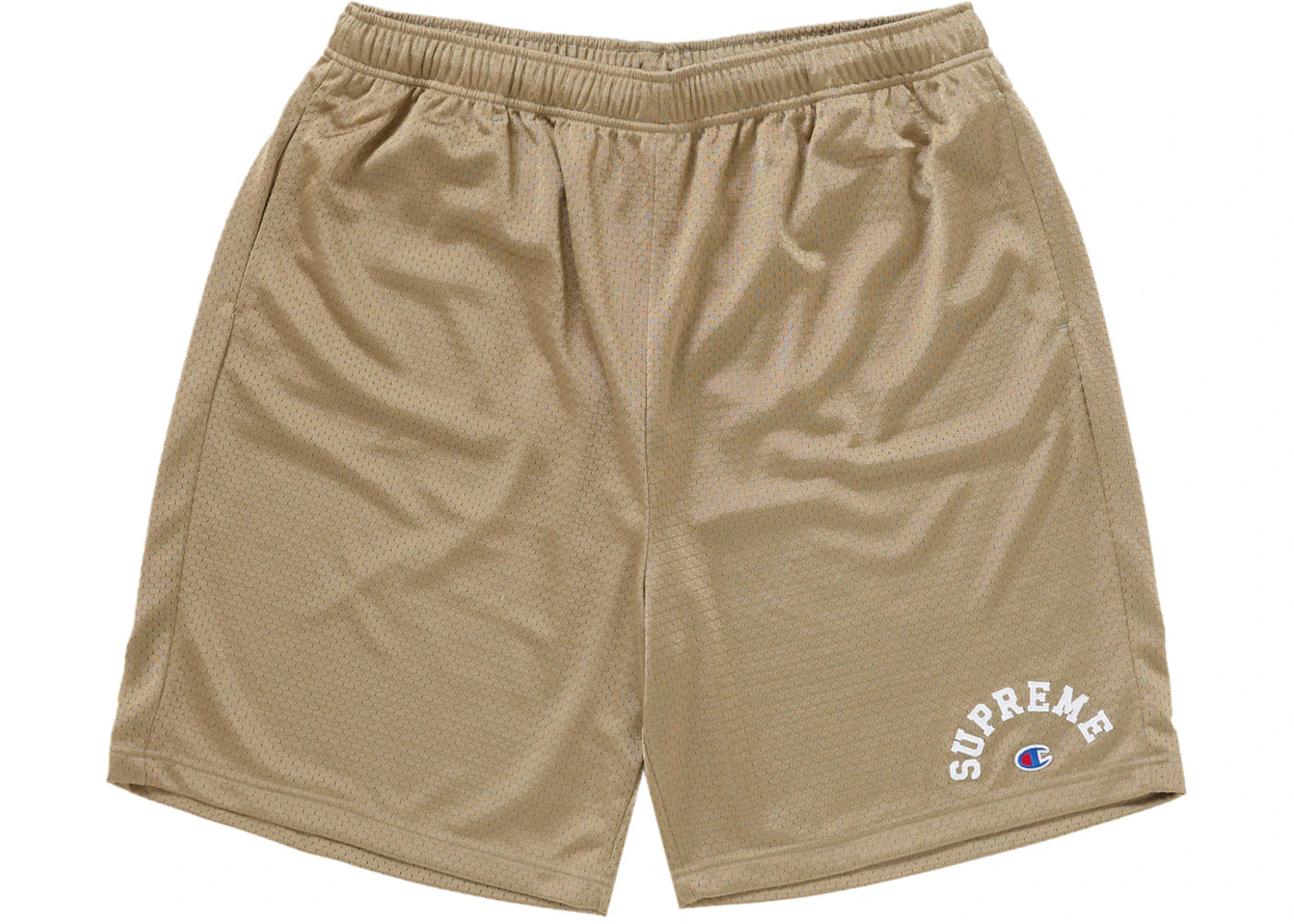 Supreme Champion Mesh Short Tan