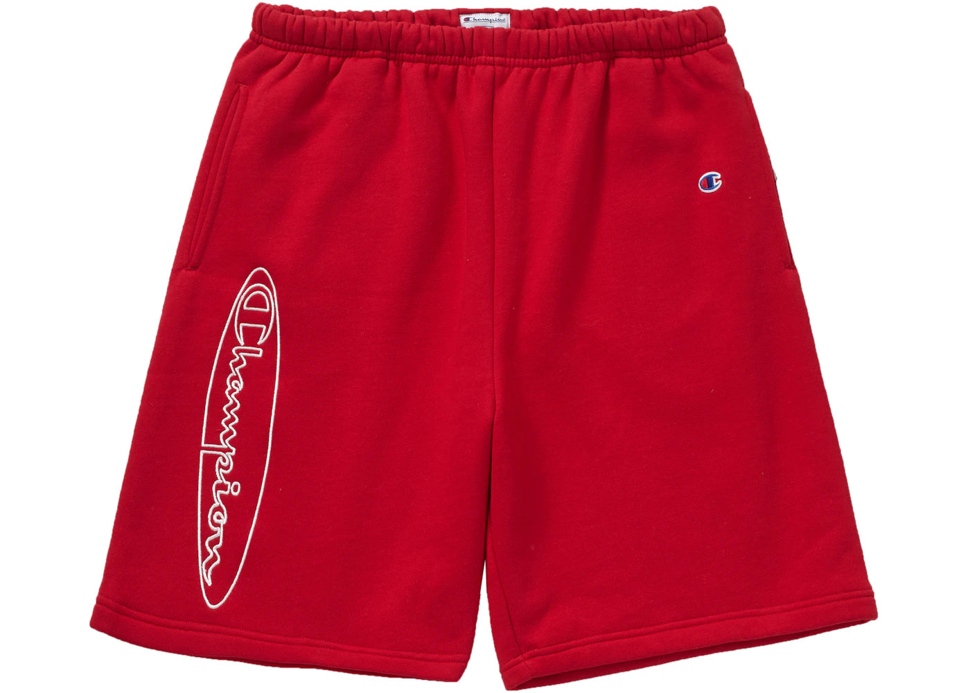 Supreme Champion Outline Sweatshort Dark Red