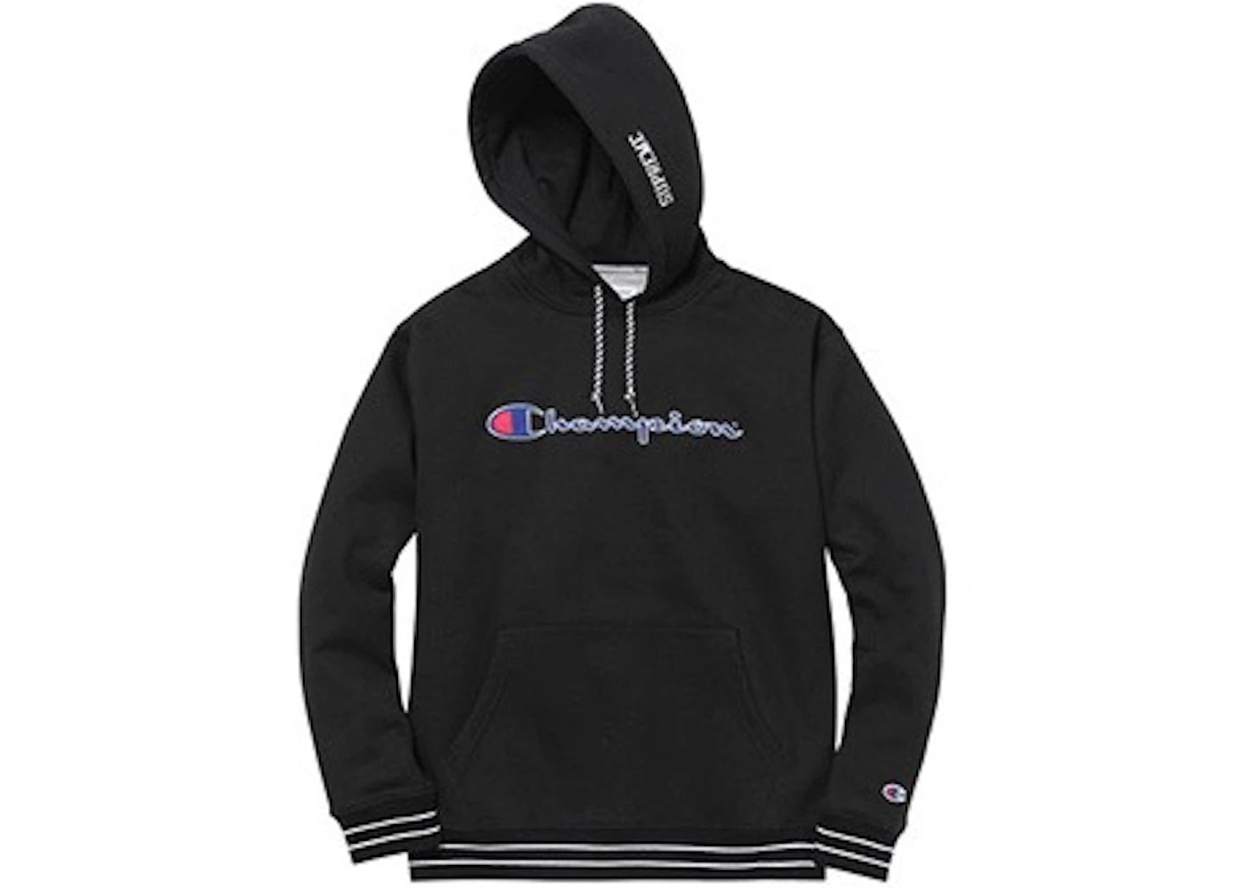 Supreme Champion Pullover Hoodie Black