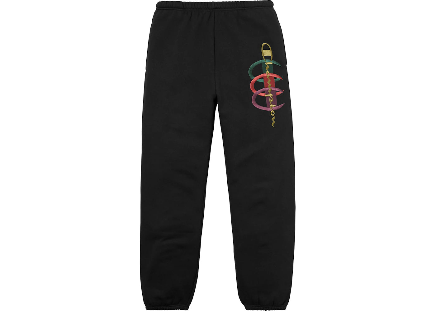 Supreme Champion Stacked C Sweatpant Black