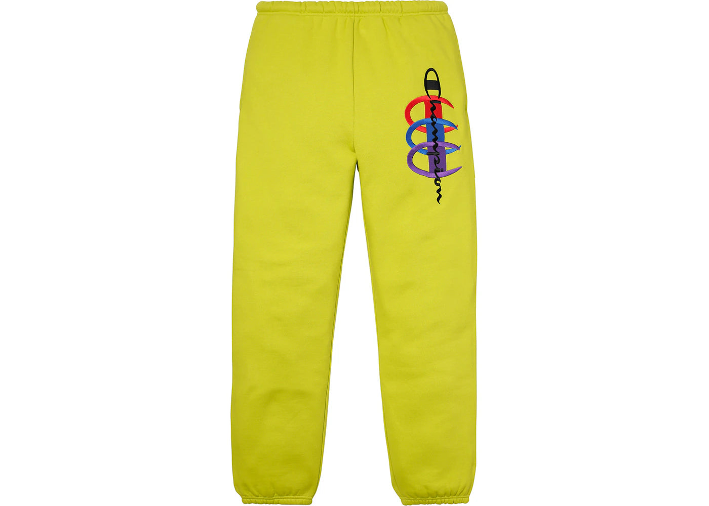 Supreme Champion Stacked C Sweatpant Bright Green