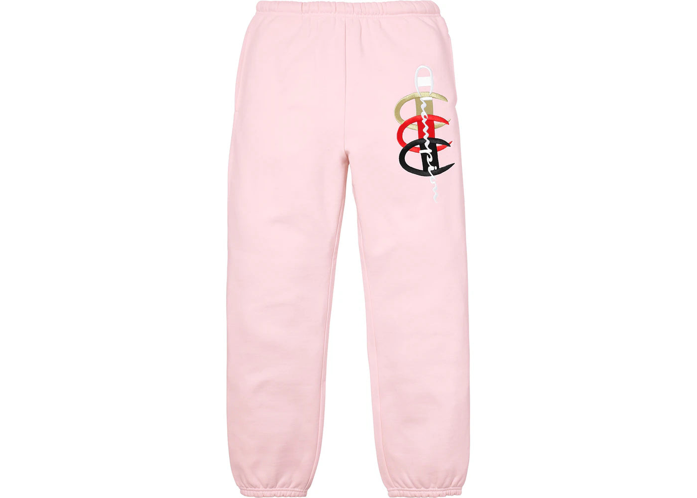 Supreme Champion Stacked C Sweatpant Light Pink
