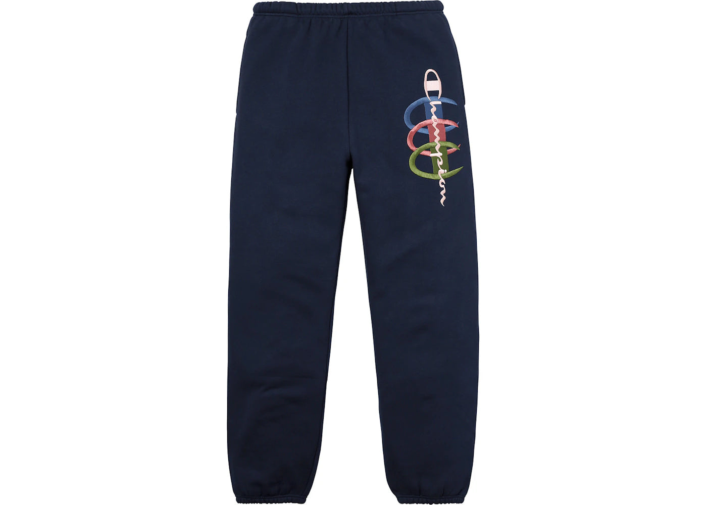 Supreme Champion Stacked C Sweatpant Navy