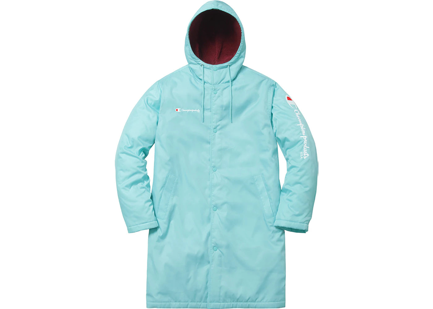 Supreme Champion Stadium Parka Aqua