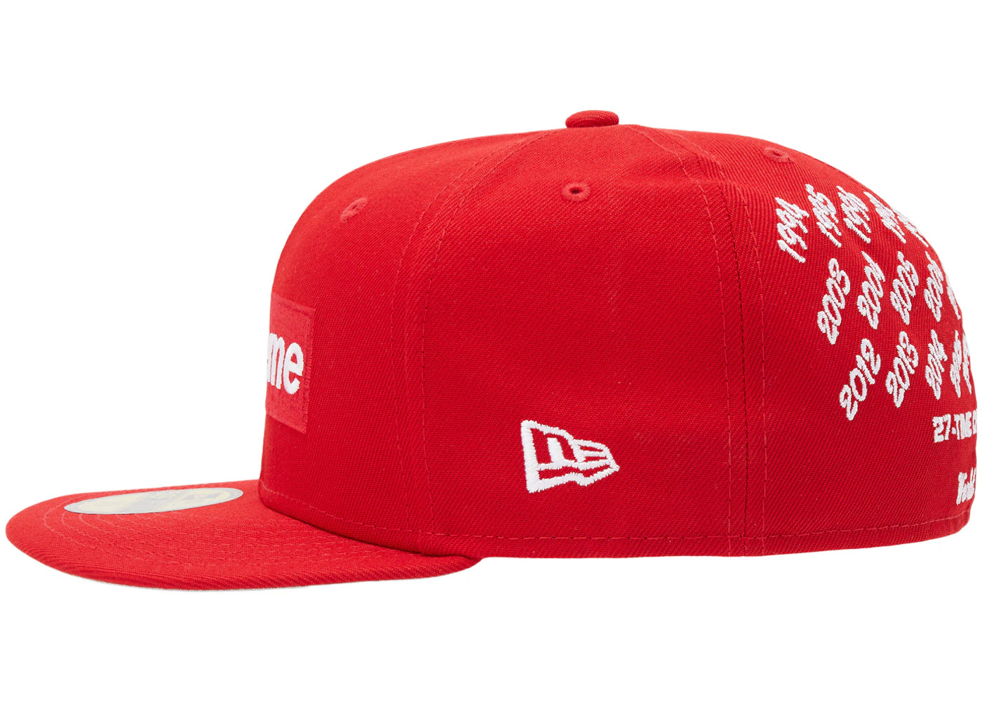 Supreme Champions Box Logo New Era Red
