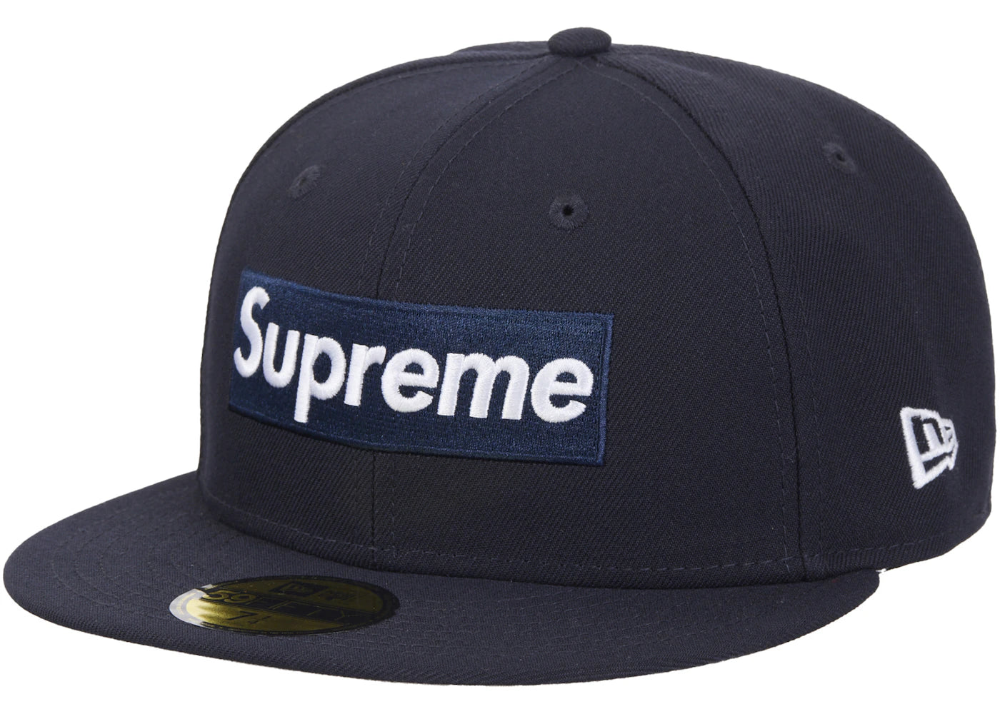 Supreme Championship Box Logo New Era 59Fifty Hat Navy