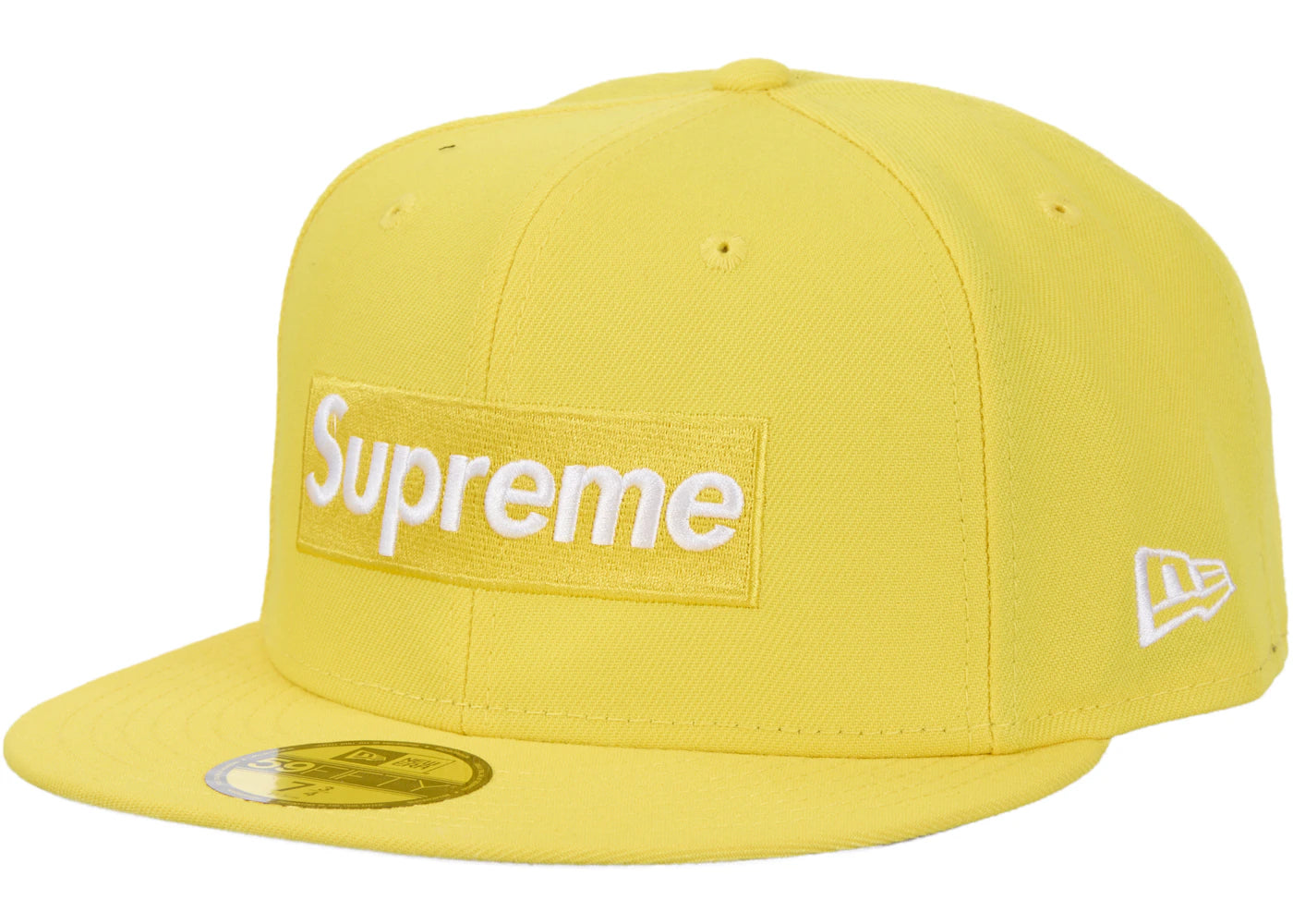 Supreme Championship Box Logo New Era 59Fifty Hat Yellow
