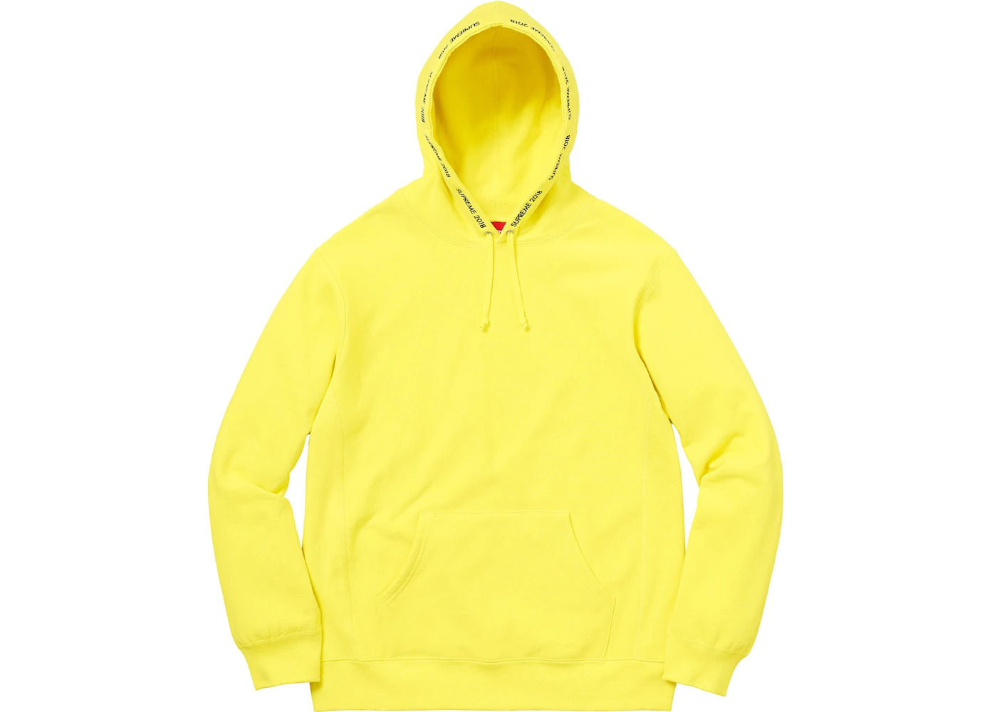 Supreme Channel Hooded Sweatshirt Lemon