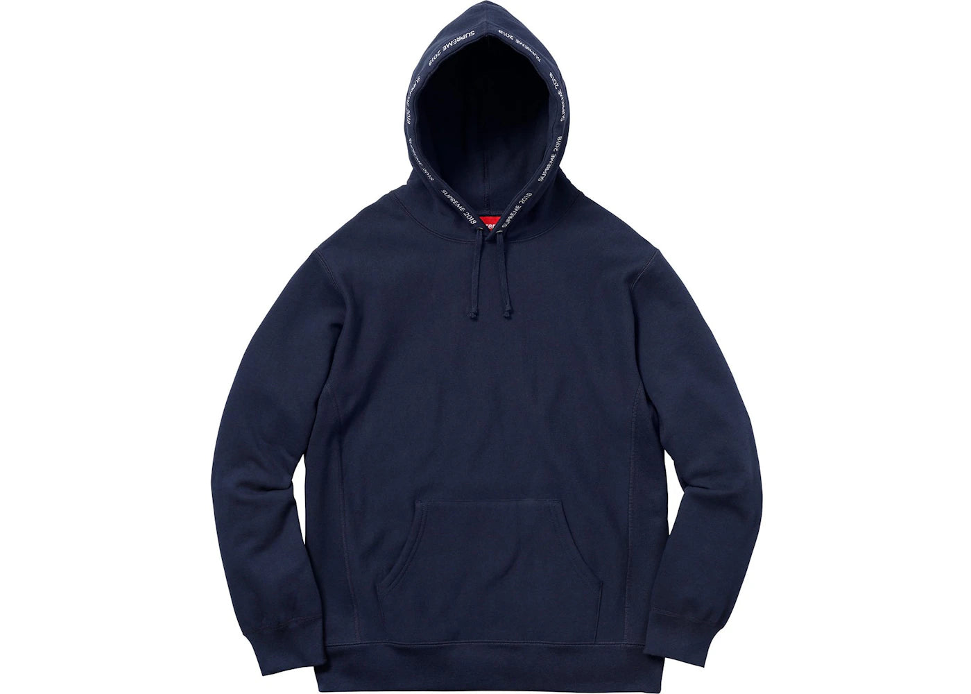 Supreme Channel Hooded Sweatshirt Navy