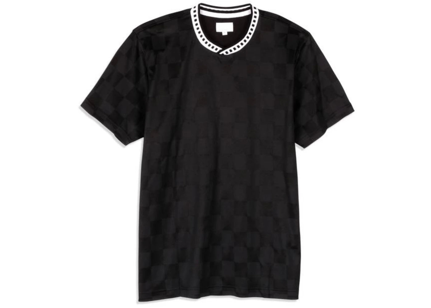Supreme Checker Soccer Jersey Black