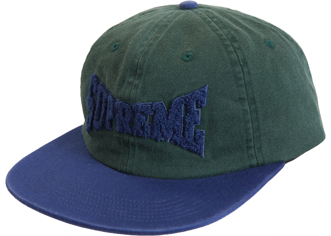 Supreme Chenille Logo 6-Panel Dark Green