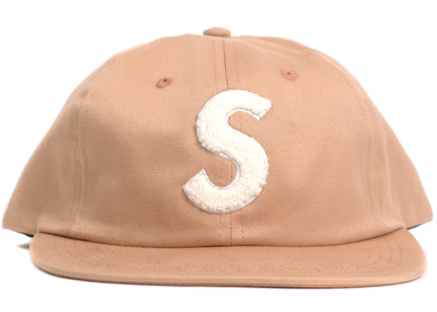 Supreme Chenille S Logo 6 Panel Coral