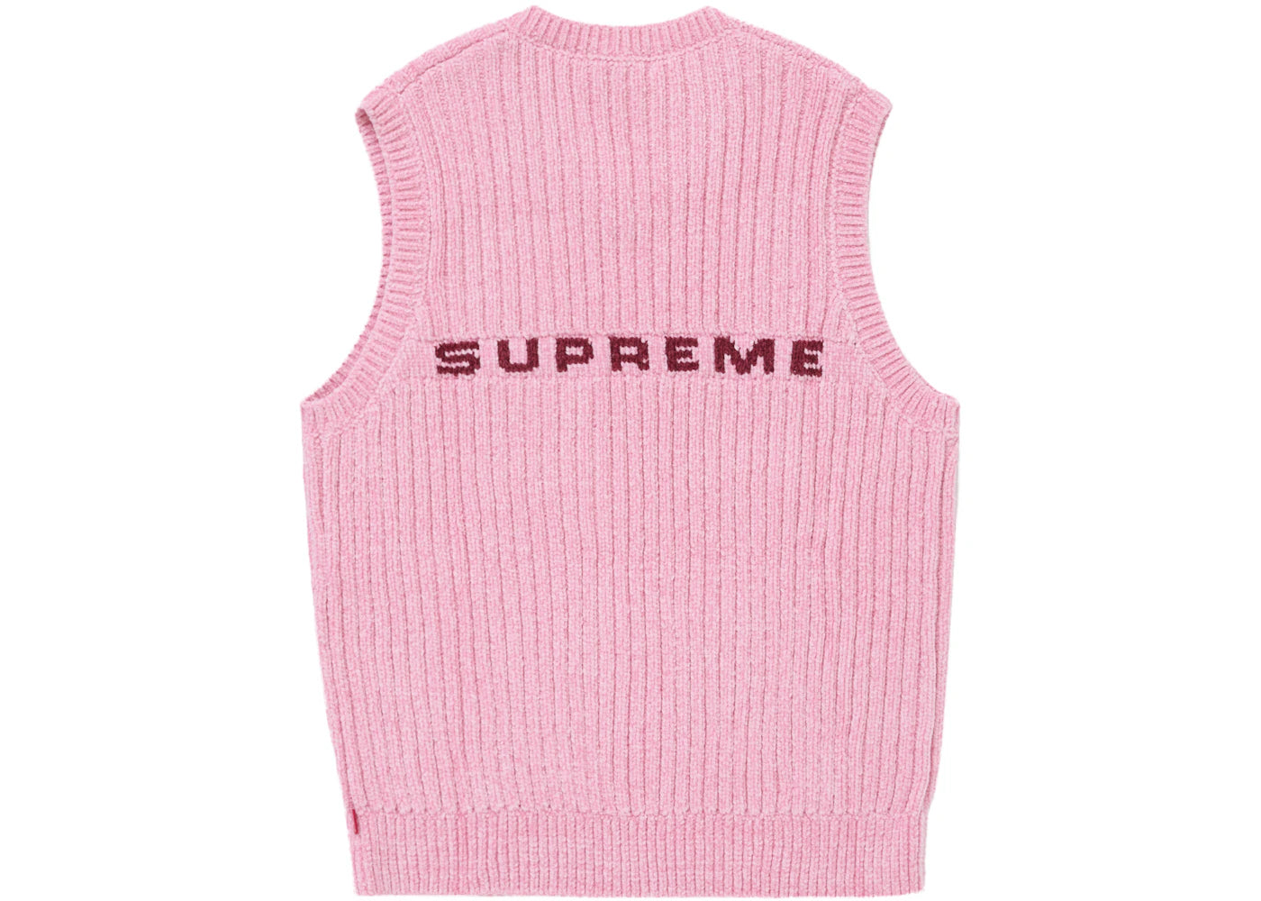 Supreme Chenille Sweater Vest Light Purple