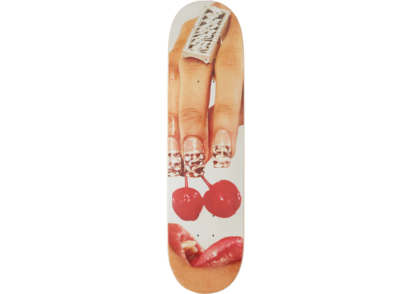 Supreme Cherries Skateboard Deck Red