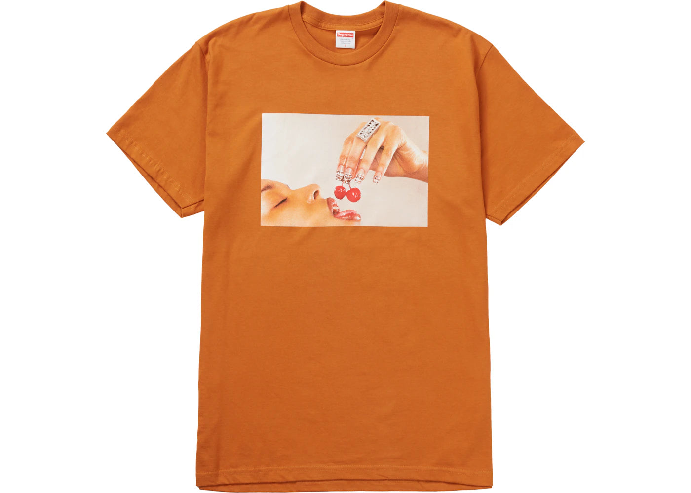 Supreme Cherries Tee Burnt Orange