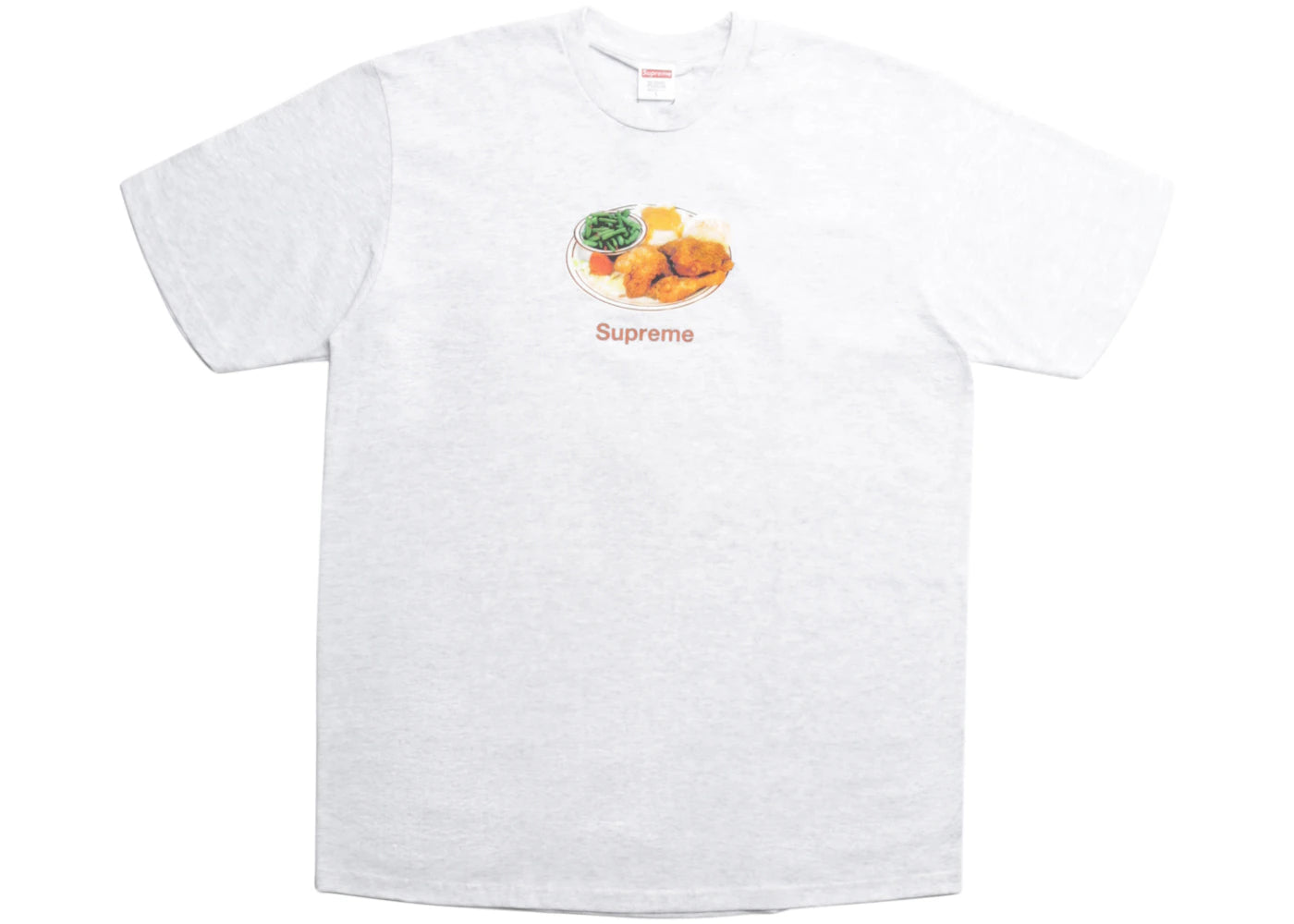 Supreme Chicken Dinner Tee Ash Grey