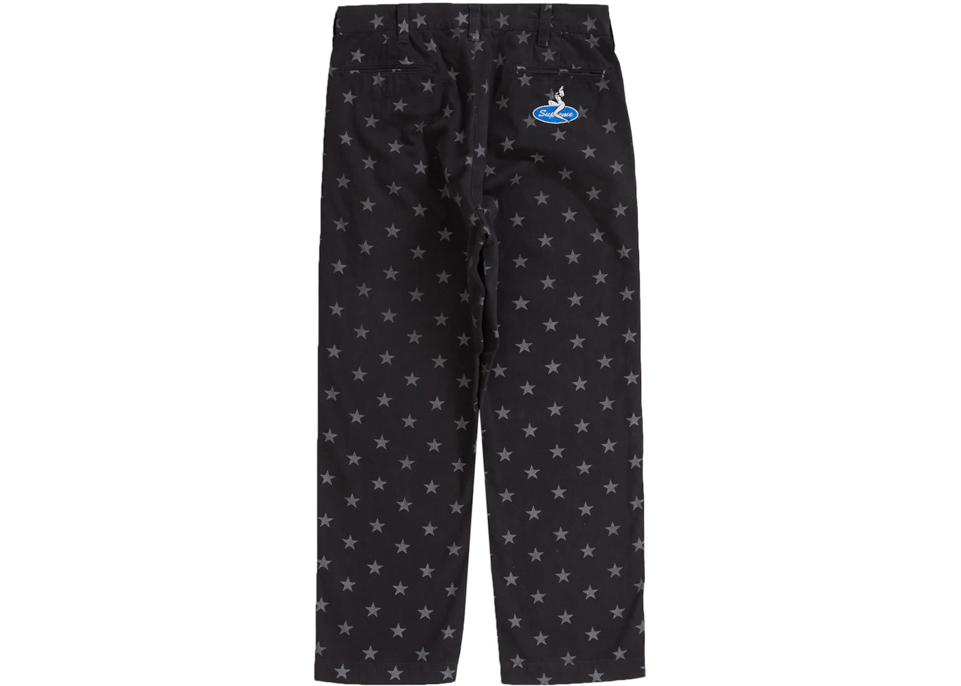 Supreme Chino Pant Black Stars