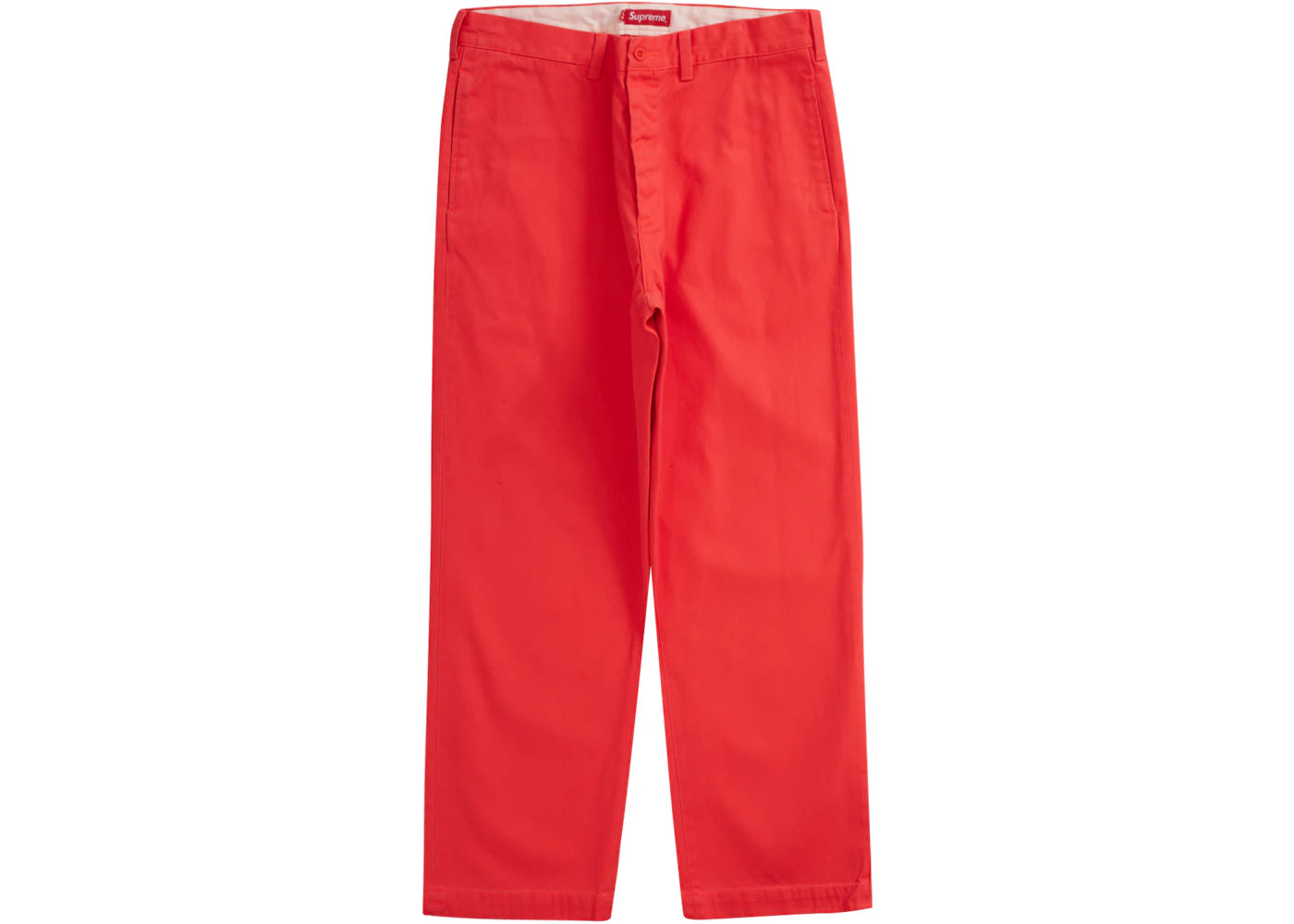 Supreme Chino Pant Neon Red