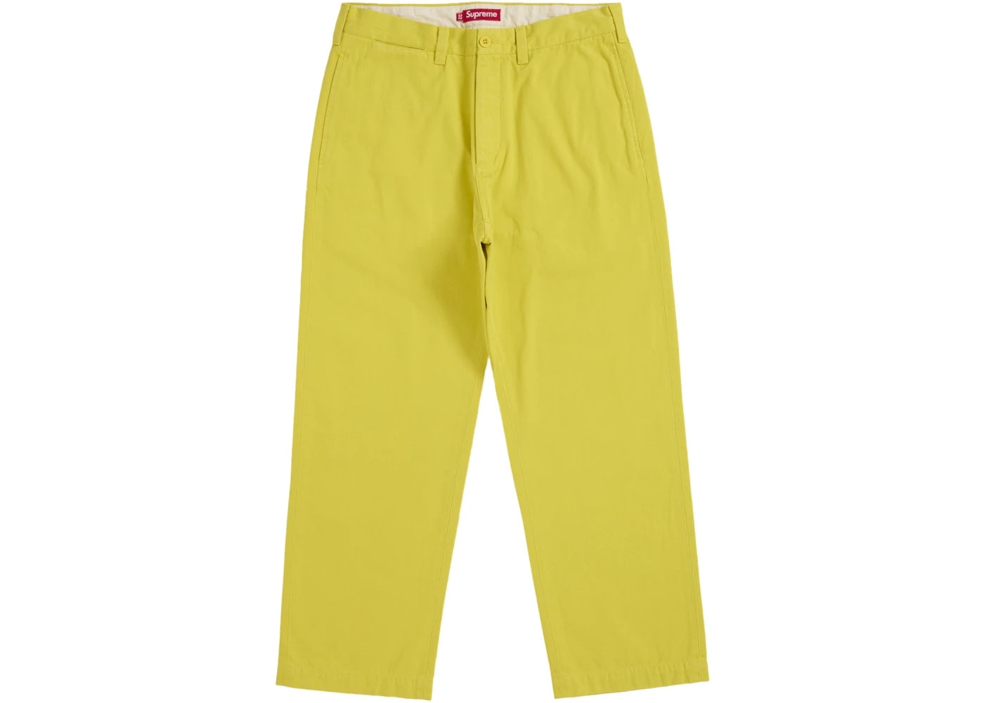 Supreme Chino Pant (SS25) Lime Yellow