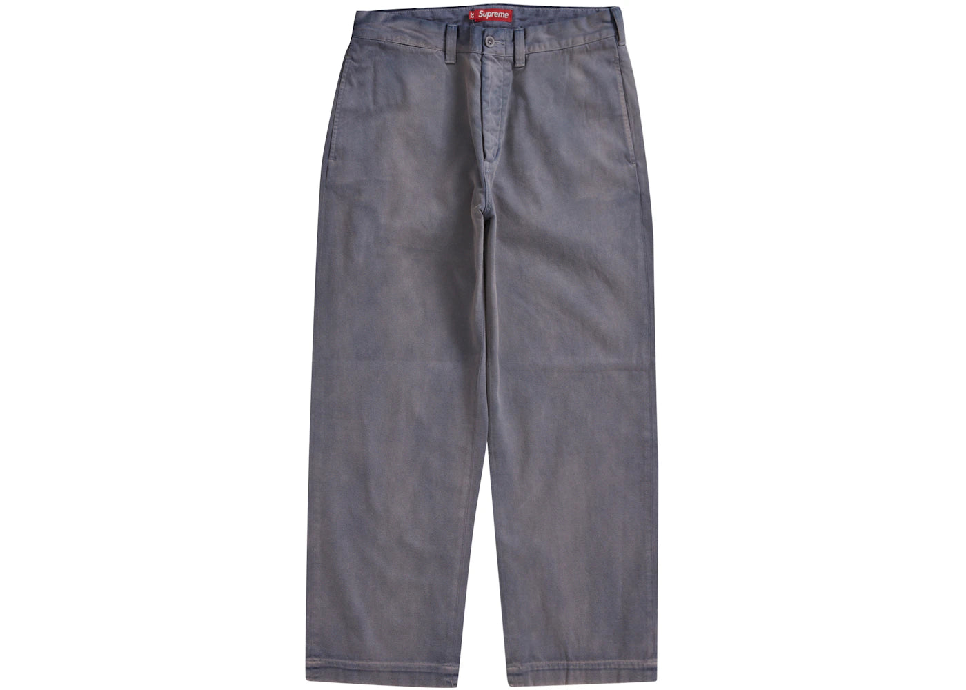 Supreme Chino Pant Washed Navy