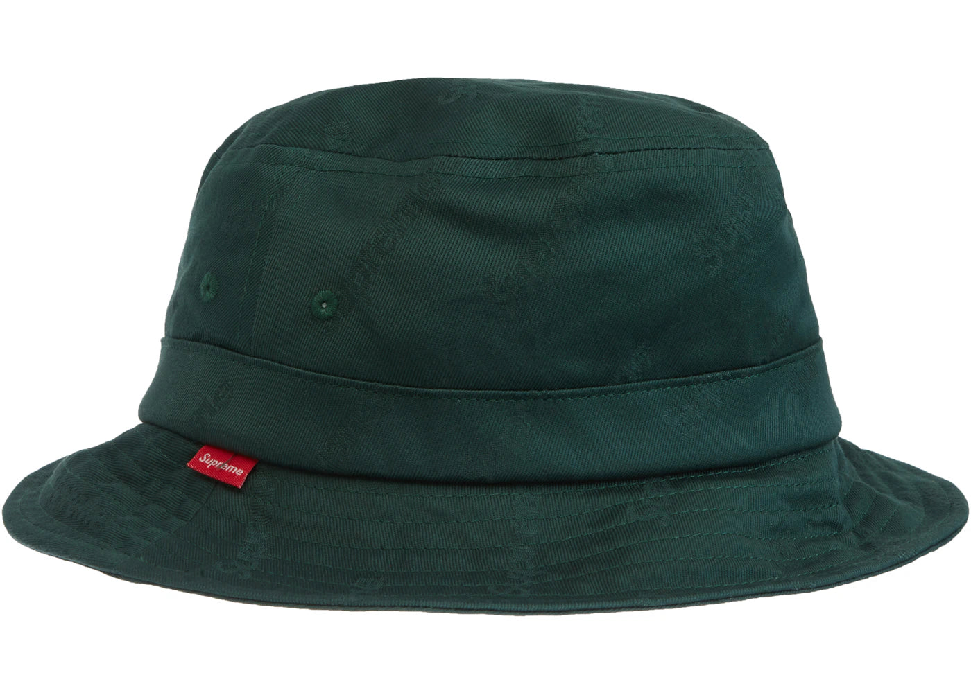 Supreme Jacquard Logos Twill Crusher Forest Green
