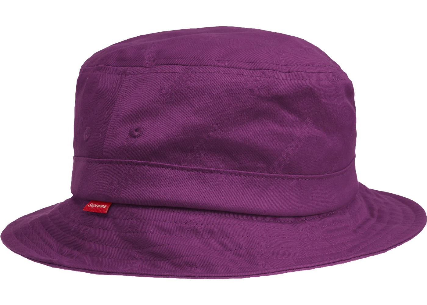 Supreme Jacquard Logos Twill Crusher Purple