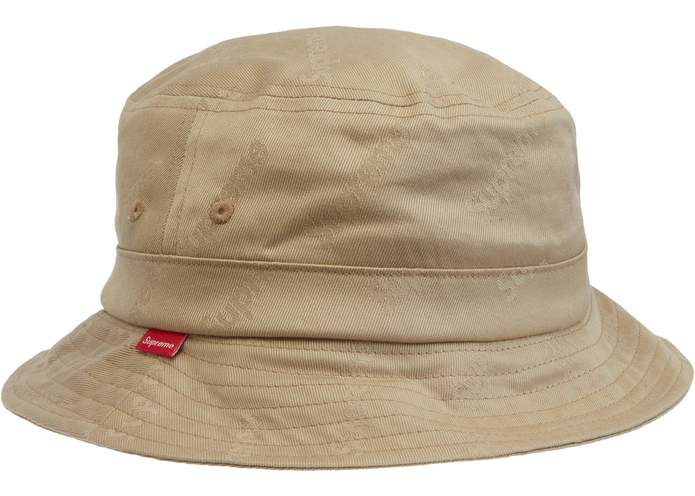 Supreme Jacquard Logos Twill Crusher Tan