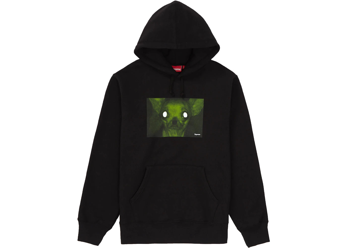 Supreme Chris Cunningham Chihuahua Hooded Sweatshirt Black