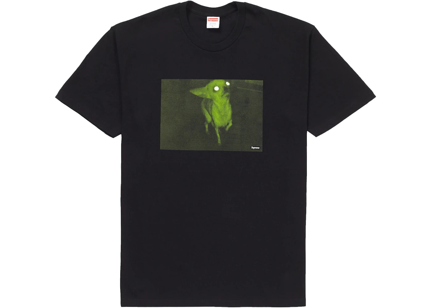 Supreme Chris Cunningham Chihuahua Tee Black